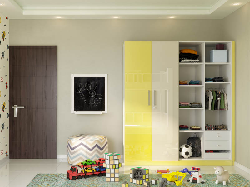 Custom wardrobe interior